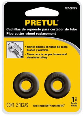 REPUESTO DE CUCHILLAS PARA CORTADOR DE TUBO COT-P TRUPER