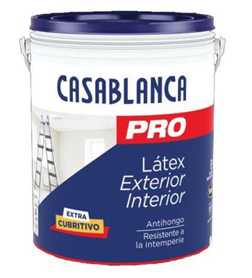 CASABLANCA PRO LATEX EXTERIOR - INTERIOR 4 LTS